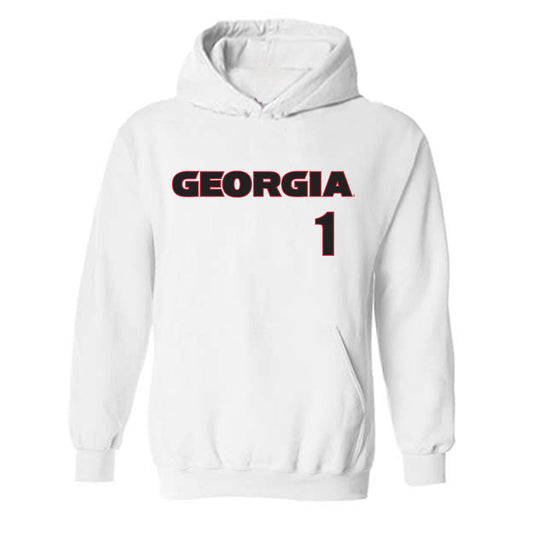 Georgia - NCAA Women's Volleyball : Tori Harper - Classic Shersey Hooded Sweatshirt-0