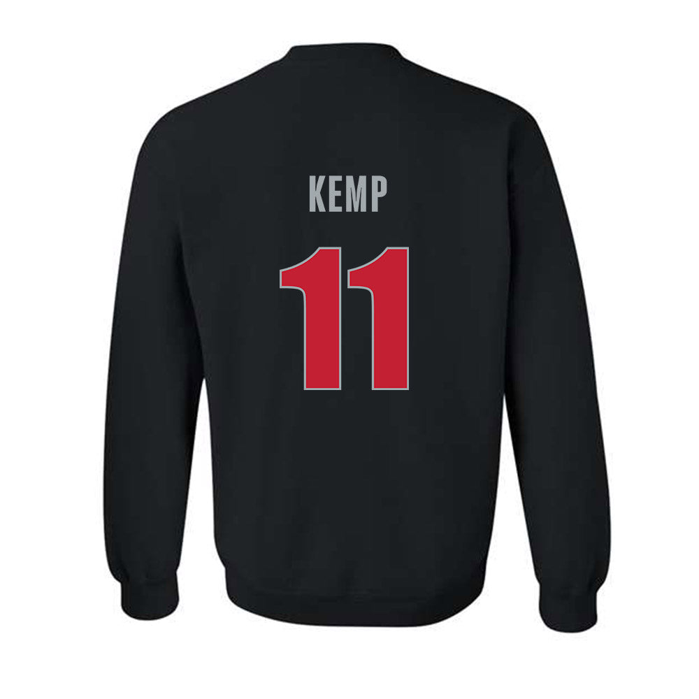 Georgia - NCAA Women's Volleyball : Kendal Kemp - Classic Shersey Crewneck Sweatshirt-1