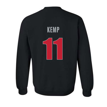 Georgia - NCAA Women's Volleyball : Kendal Kemp - Classic Shersey Crewneck Sweatshirt-1