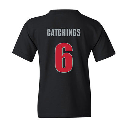 Georgia - NCAA Men's Basketball : Kanon Catchings - Classic Shersey Youth T-Shirt-1