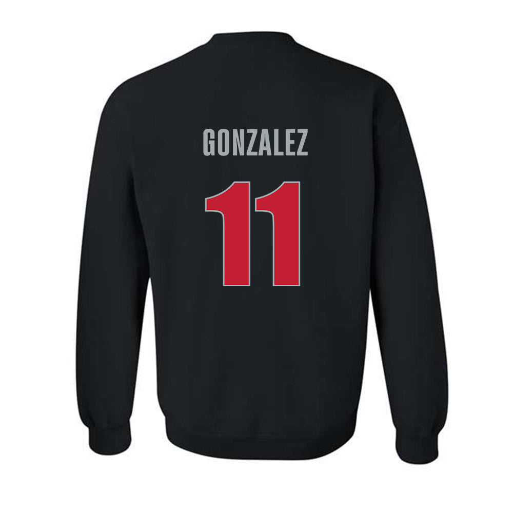 Georgia - NCAA Women's Basketball : Enjulina Gonzalez - Classic Shersey Crewneck Sweatshirt-1