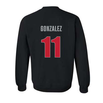 Georgia - NCAA Women's Basketball : Enjulina Gonzalez - Classic Shersey Crewneck Sweatshirt-1