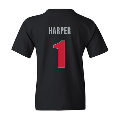 Georgia - NCAA Women's Volleyball : Tori Harper - Classic Shersey Youth T-Shirt-1