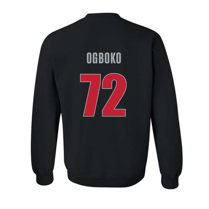 Georgia - NCAA Football : Ekene Ogboko - Classic Shersey Crewneck Sweatshirt-1