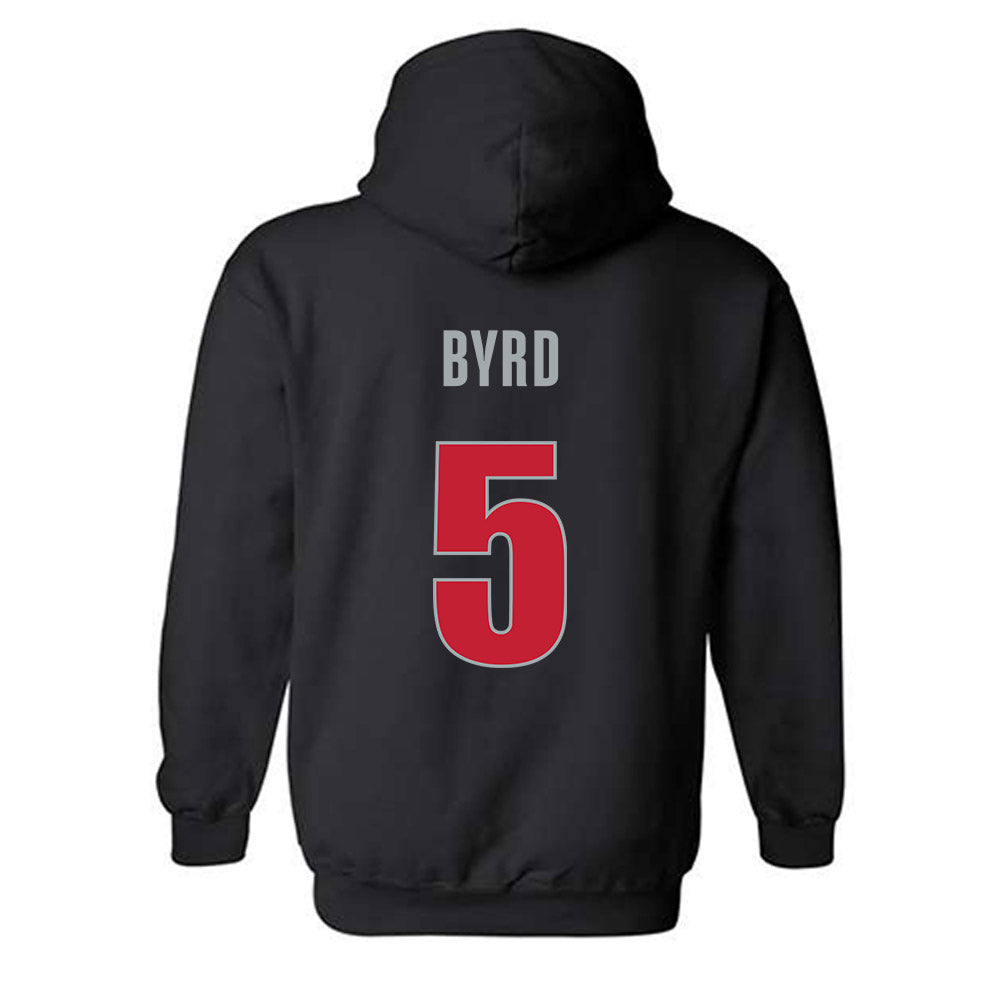 Georgia - NCAA Baseball : Justin Byrd - Classic Shersey Hooded Sweatshirt-1