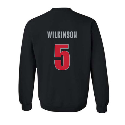 Georgia - NCAA Men's Basketball : Jeremiah Wilkinson - Classic Shersey Crewneck Sweatshirt-1