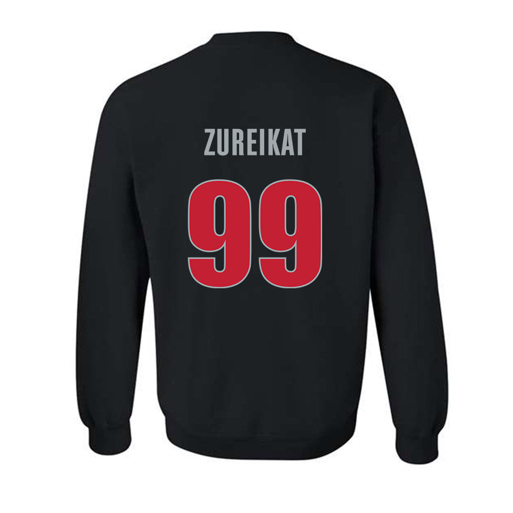 Georgia - NCAA Football : Harran Zureikat - Classic Shersey Crewneck Sweatshirt-1