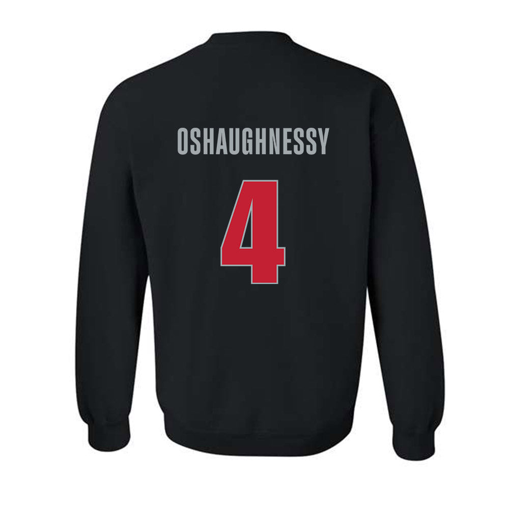 Georgia - NCAA Baseball : Michael Oshaughnessy - Classic Shersey Crewneck Sweatshirt-1