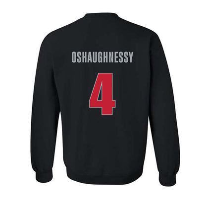 Georgia - NCAA Baseball : Michael Oshaughnessy - Classic Shersey Crewneck Sweatshirt-1