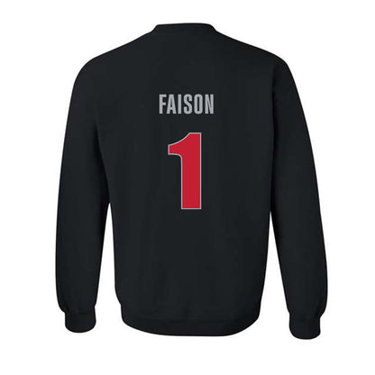 Georgia - NCAA Women's Basketball : Jocelyn Faison - Classic Shersey Crewneck Sweatshirt-1