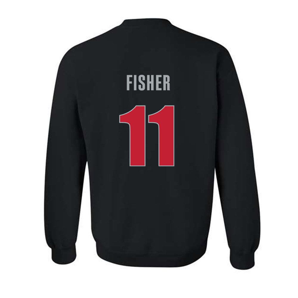 Georgia - NCAA Softball : Addisen Fisher - Classic Shersey Crewneck Sweatshirt-1
