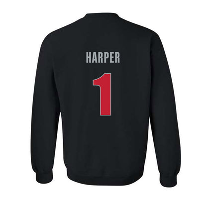 Georgia - NCAA Women's Volleyball : Tori Harper - Classic Shersey Crewneck Sweatshirt-1