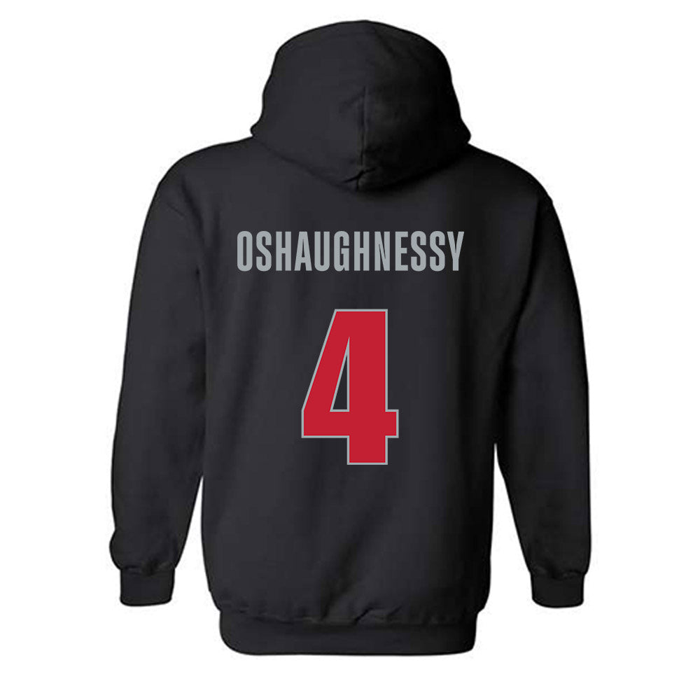 Georgia - NCAA Baseball : Michael Oshaughnessy - Classic Shersey Hooded Sweatshirt-1