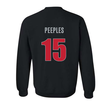 Georgia - NCAA Baseball : Ty Peeples - Classic Shersey Crewneck Sweatshirt-1