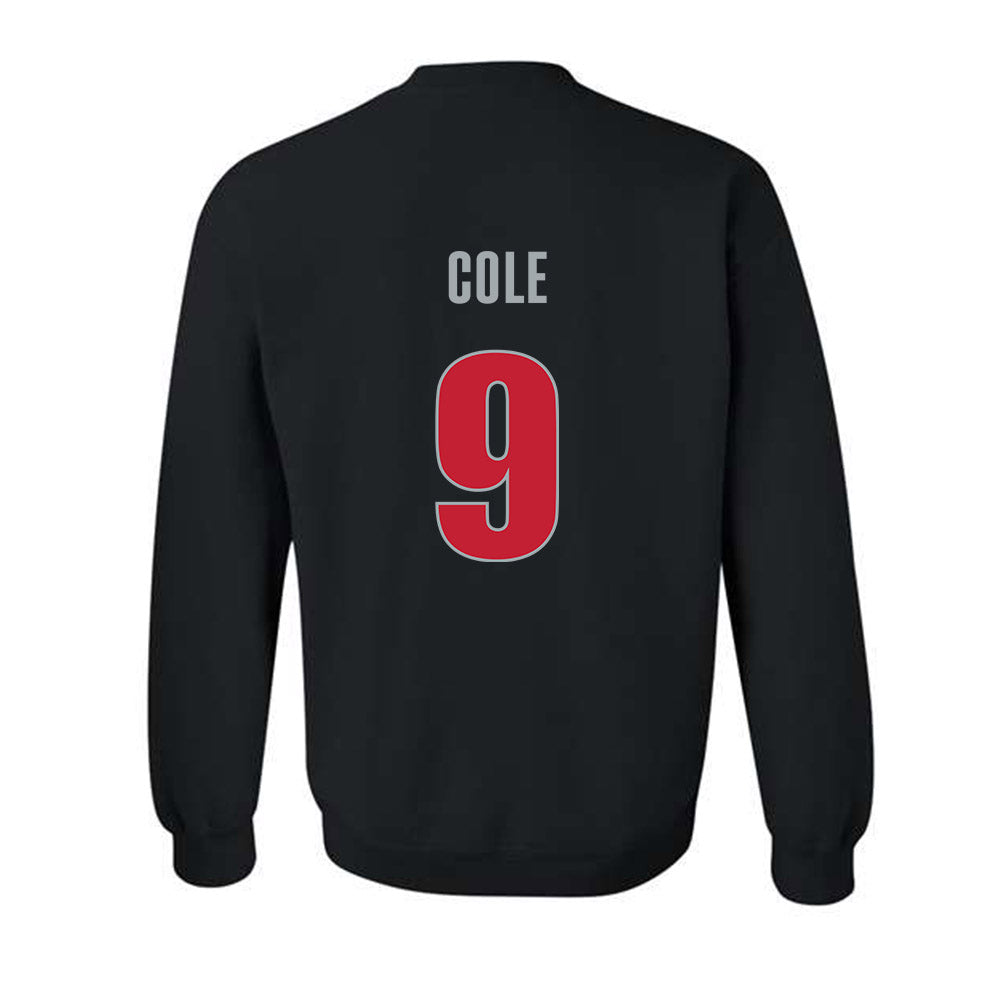 Georgia - NCAA Football : Chris Cole - Classic Shersey Crewneck Sweatshirt-1