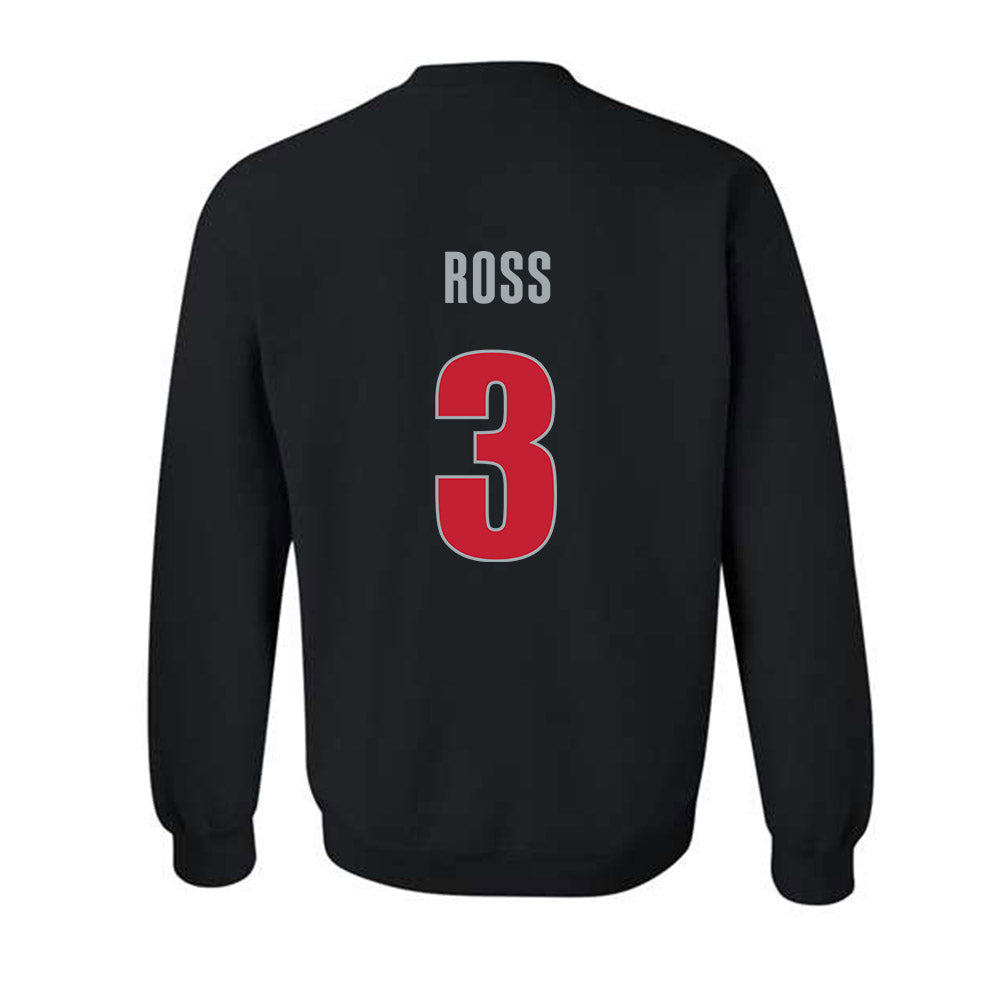 Georgia - NCAA Men's Basketball : Jordan Ross - Classic Shersey Crewneck Sweatshirt-1