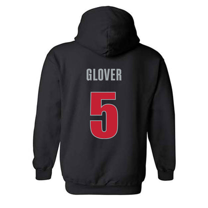 Georgia - NCAA Women's Soccer : Sage Glover - Classic Shersey Hooded Sweatshirt-1