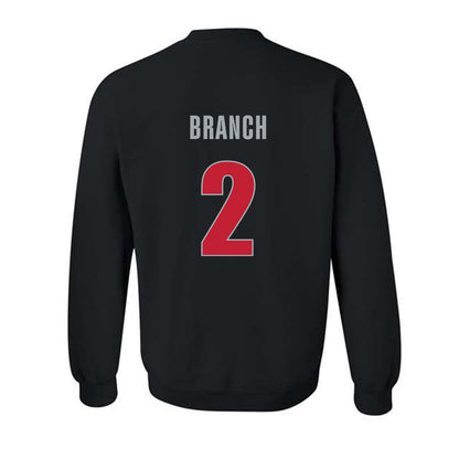 Georgia - NCAA Football : Zion Branch - Classic Shersey Crewneck Sweatshirt-1