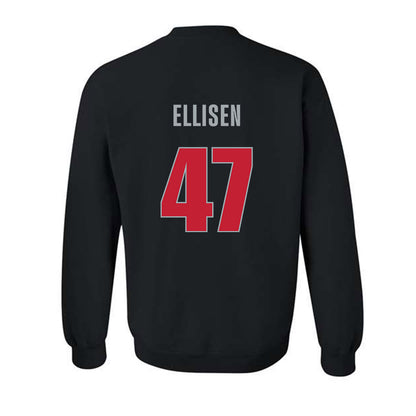 Georgia - NCAA Baseball : Thomas Ellisen - Classic Shersey Crewneck Sweatshirt-1