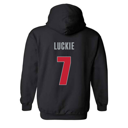 Georgia - NCAA Football : Lawson Luckie - Classic Shersey Hooded Sweatshirt-1