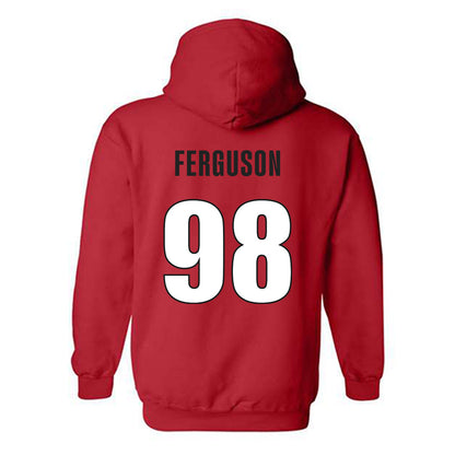 Georgia - NCAA Football : Connor Ferguson - Classic Shersey Hooded Sweatshirt-1