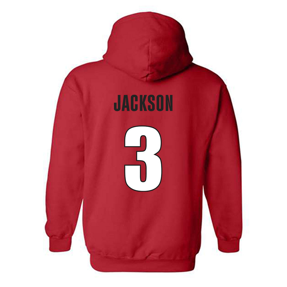 Georgia - NCAA Baseball : Daniel Jackson - Classic Shersey Hooded Sweatshirt-1