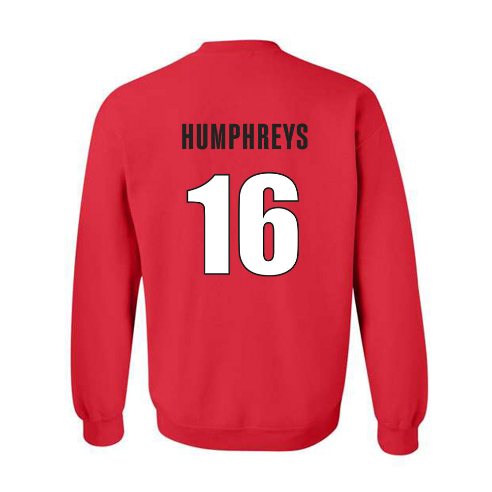 Georgia - NCAA Football : London Humphreys - Classic Shersey Crewneck Sweatshirt-1