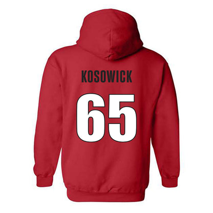 Georgia - NCAA Baseball : Mason Kosowick - Classic Shersey Hooded Sweatshirt-1