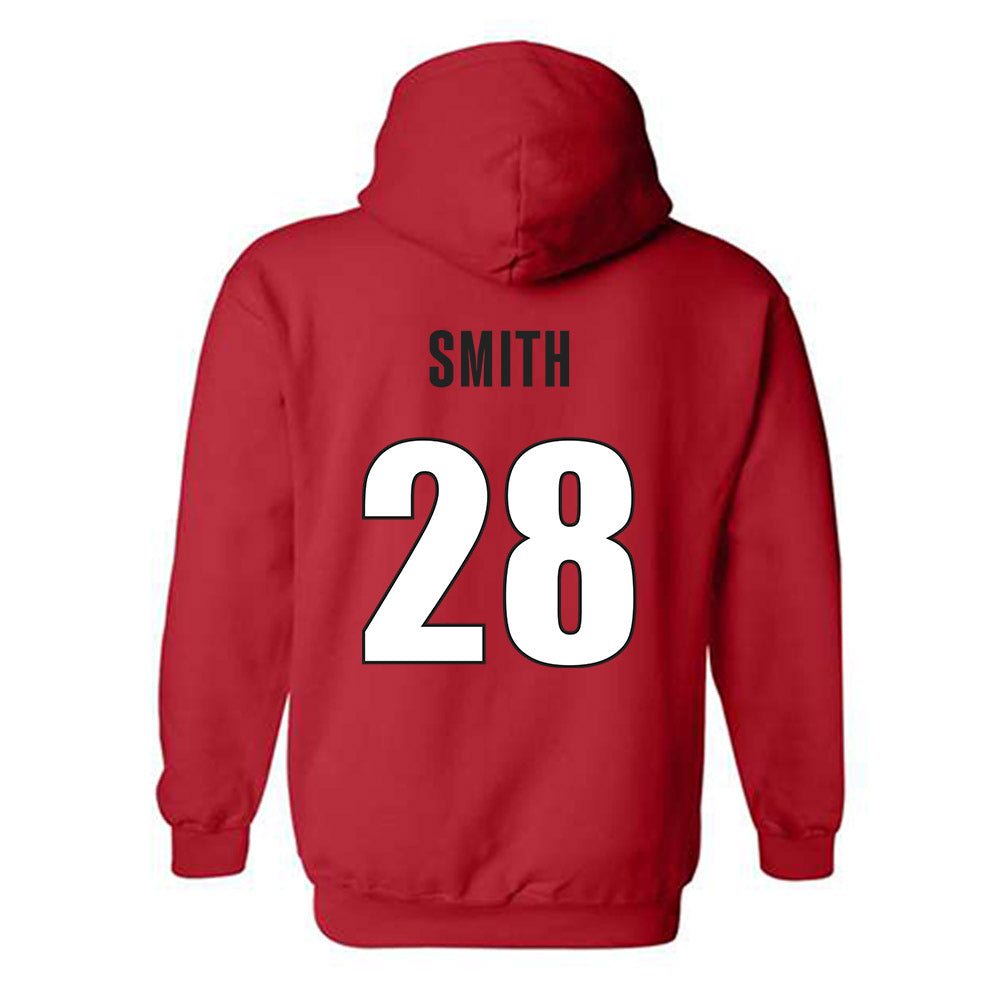 Georgia - NCAA Football : Jordan Smith - Classic Shersey Hooded Sweatshirt-1