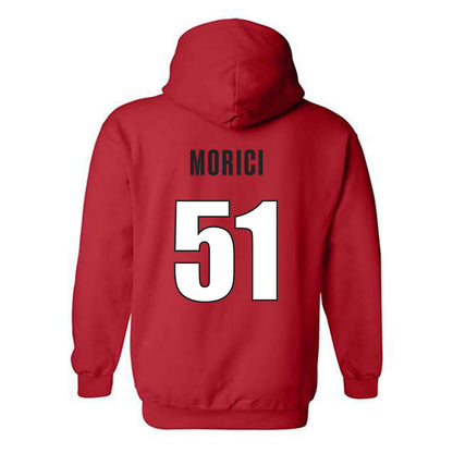 Georgia - NCAA Baseball : Lucas Morici - Classic Shersey Hooded Sweatshirt-1