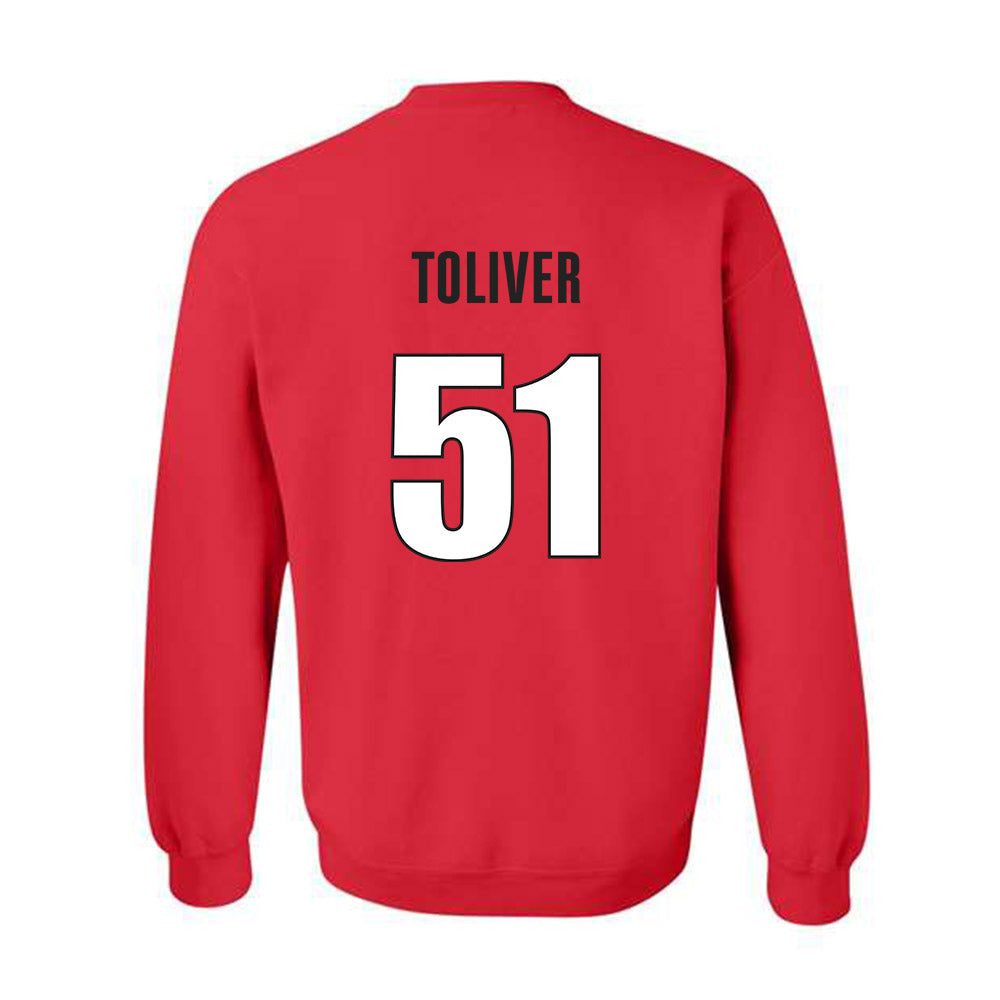 Georgia - NCAA Football : Malachi Toliver - Classic Shersey Crewneck Sweatshirt-1