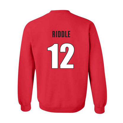 Georgia - NCAA Football : Ja Marley Riddle - Classic Shersey Crewneck Sweatshirt-1