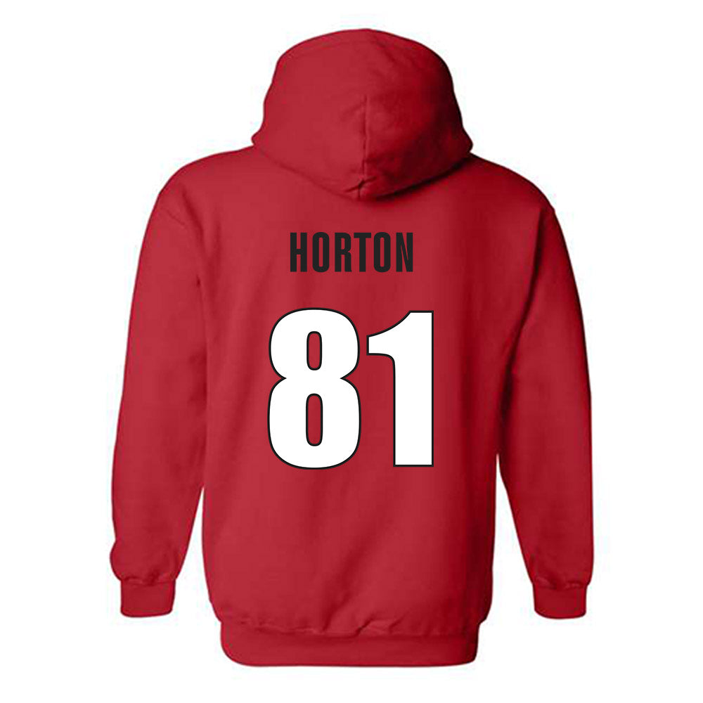 Georgia - NCAA Football : Joshua Horton - Classic Shersey Hooded Sweatshirt-1
