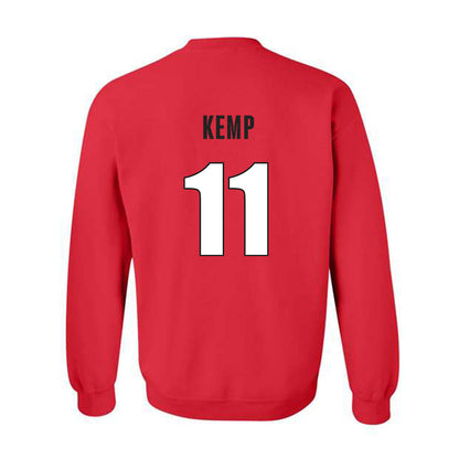 Georgia - NCAA Women's Volleyball : Kendal Kemp - Classic Shersey Crewneck Sweatshirt-1
