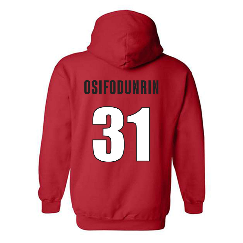 Georgia - NCAA Women's Soccer : Lilly Osifodunrin - Classic Shersey Hooded Sweatshirt-1