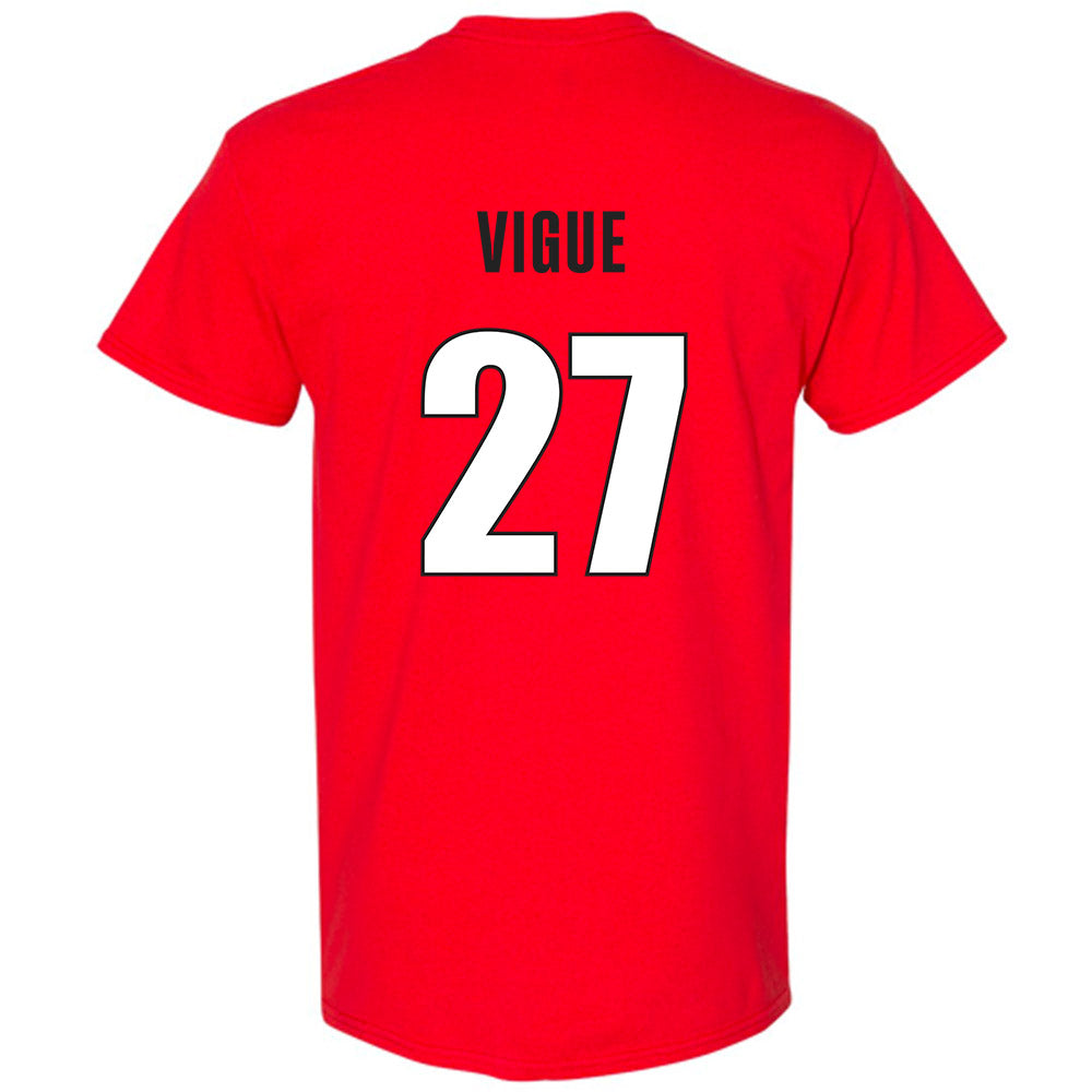 Georgia - NCAA Baseball : Dylan Vigue - Classic Shersey T-Shirt-1