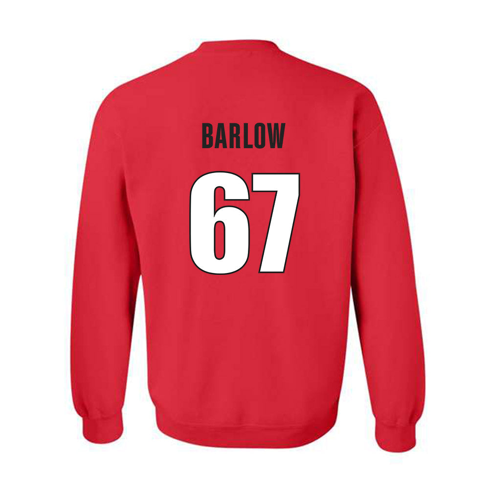 Georgia - NCAA Football : Clinton Barlow - Classic Shersey Crewneck Sweatshirt-1