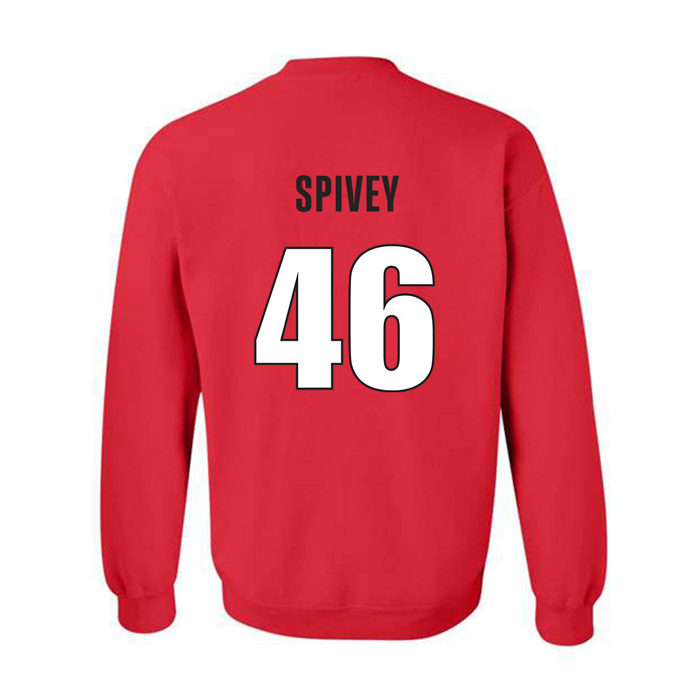 Georgia - NCAA Baseball : Logan Spivey - Classic Shersey Crewneck Sweatshirt-1