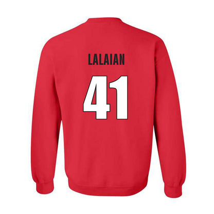 Georgia - NCAA Football : David Lalaian - Classic Shersey Crewneck Sweatshirt-1