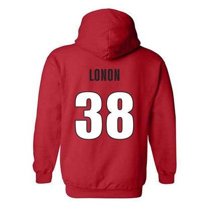 Georgia - NCAA Football : AJ Lonon - Classic Shersey Hooded Sweatshirt-1