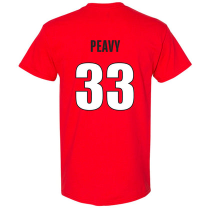 Georgia - NCAA Baseball : Jackson Peavy - Classic Shersey T-Shirt-1