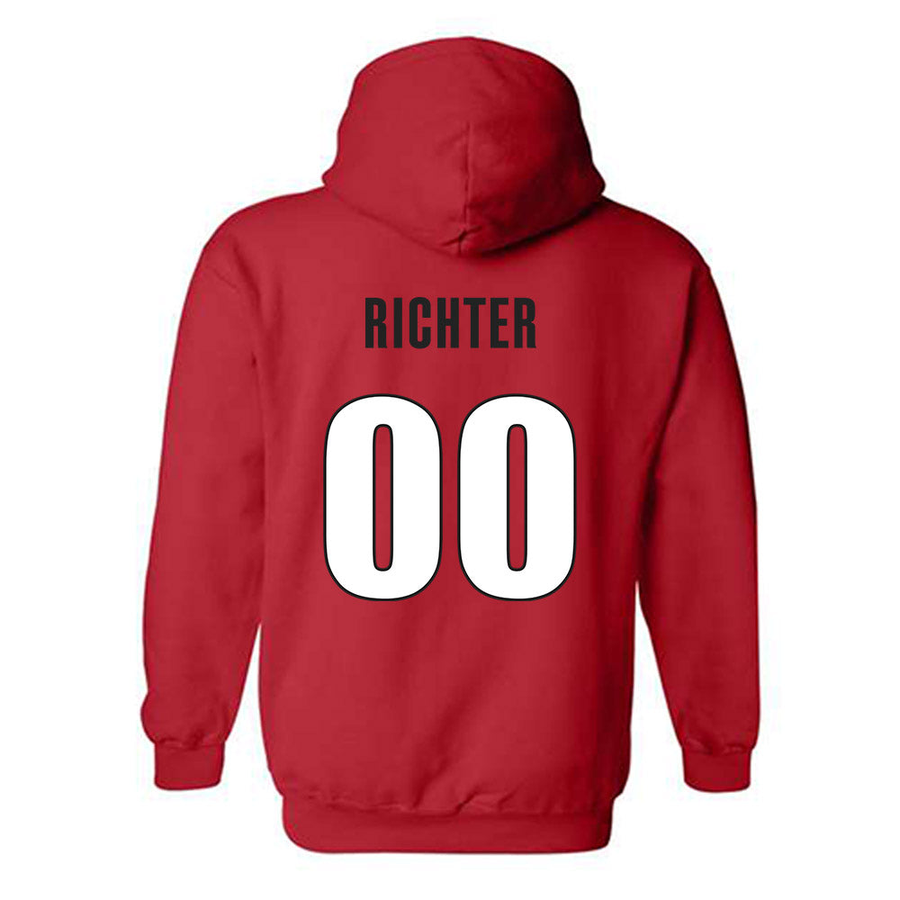 Georgia - NCAA Women's Volleyball : Alex richter - Classic Shersey Hooded Sweatshirt-1
