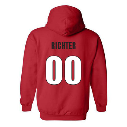 Georgia - NCAA Women's Volleyball : Alex richter - Classic Shersey Hooded Sweatshirt-1