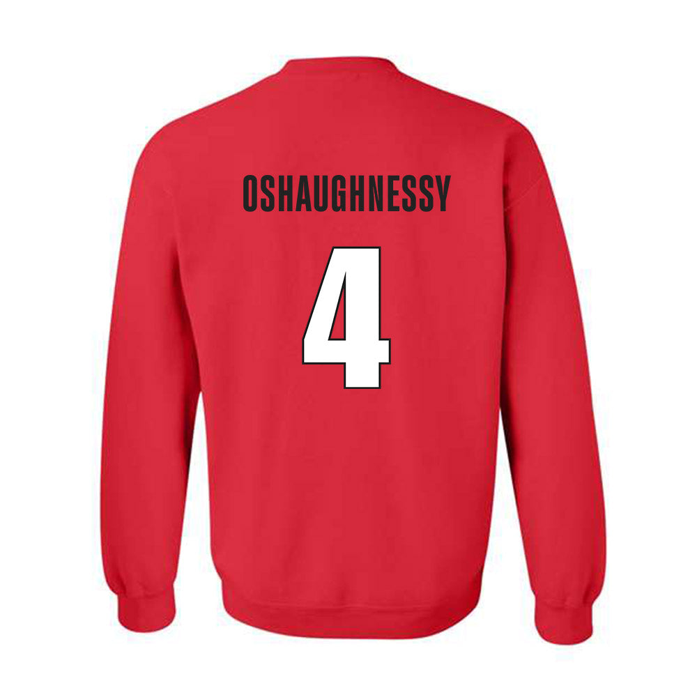 Georgia - NCAA Baseball : Michael Oshaughnessy - Classic Shersey Crewneck Sweatshirt-1