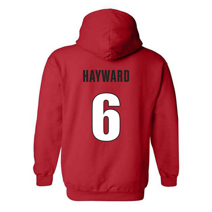 Georgia - NCAA Women's Soccer : Juliauna Hayward - Classic Shersey Hooded Sweatshirt-1