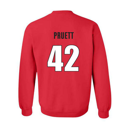 Georgia - NCAA Baseball : Brad Pruett - Classic Shersey Crewneck Sweatshirt-1