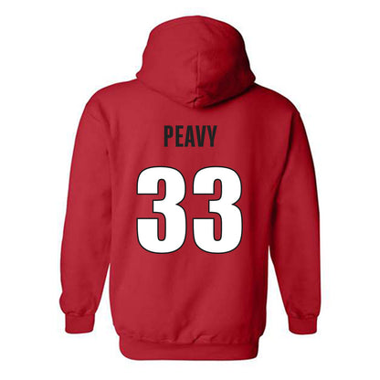 Georgia - NCAA Baseball : Jackson Peavy - Classic Shersey Hooded Sweatshirt-1