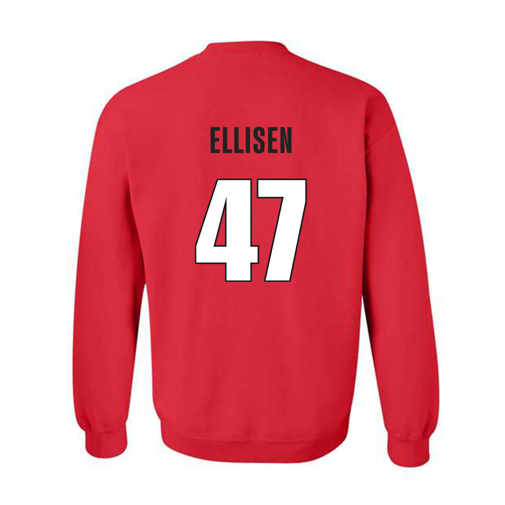 Georgia - NCAA Baseball : Thomas Ellisen - Classic Shersey Crewneck Sweatshirt-1