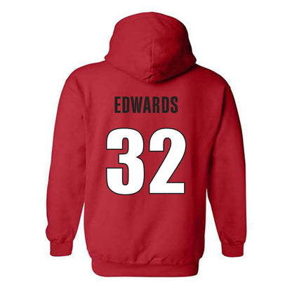 Georgia - NCAA Baseball : Grant Edwards - Classic Shersey Hooded Sweatshirt-1