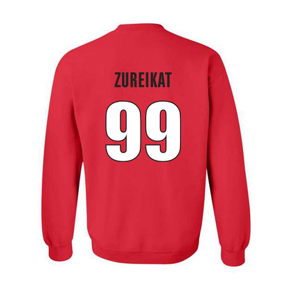 Georgia - NCAA Football : Harran Zureikat - Classic Shersey Crewneck Sweatshirt-1